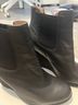 Corso Como 100% Leather Black Ankle Boots Size 8 1/2 - photo 3