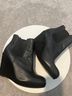 Corso Como 100% Leather Black Ankle Boots Size 8 1/2 - photo 4