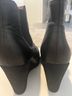 Corso Como 100% Leather Black Ankle Boots Size 8 1/2 - photo 7