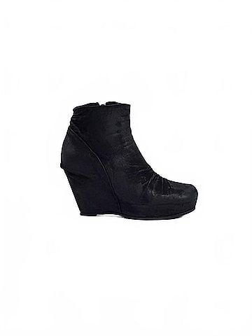 Rick Owens Women's Suede Wedge Boot (view 1)