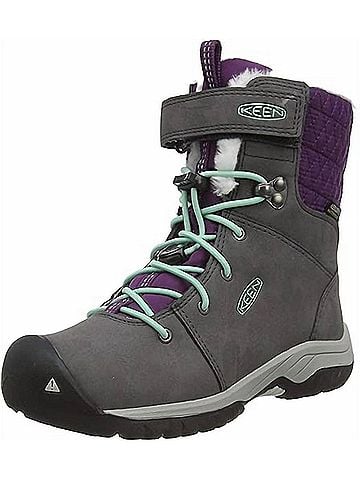 Keen Girl's Hoodoo Iii Waterproof Winter Boots (view 2)