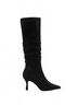 Joia Black Women's Pointed Toe Suede Boot Size 6 - photo 1
