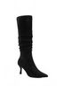 Joia Black Women's Pointed Toe Suede Boot Size 6 - photo 2