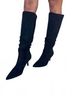 Joia Black Women's Pointed Toe Suede Boot Size 6 - photo 4