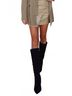 Joia Black Women's Pointed Toe Suede Boot Size 6 - photo 5