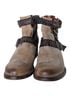 Freebird Ombre Solid Brown Ankle Boots Size 11 - photo 5