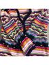 Boston Proper Zebra Print Color Block Multi Color Jacket Size S - photo 4
