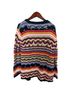 Boston Proper Zebra Print Color Block Multi Color Jacket Size S - photo 2