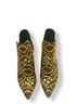 Zara Snake Print Yellow Black Brown Ankle Boots Size 11 - photo 3
