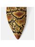 Zara Snake Print Yellow Black Brown Ankle Boots Size 11 - photo 6