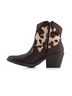 Andrea Brown Women's Western Cow Pattern Booties Size 6 - photo 2