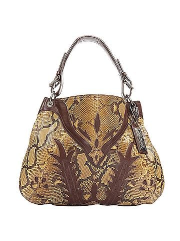 Ralph Lauren Ralph Lauren Purple Label Proprietor scaled leather Western Flame hobo bag (view 1)