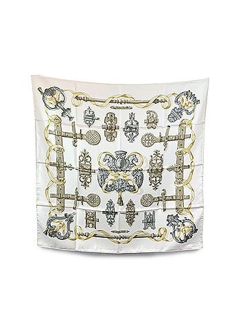 Hermès Hermes Vintage Silk Scarf Ferronnerie (view 1)