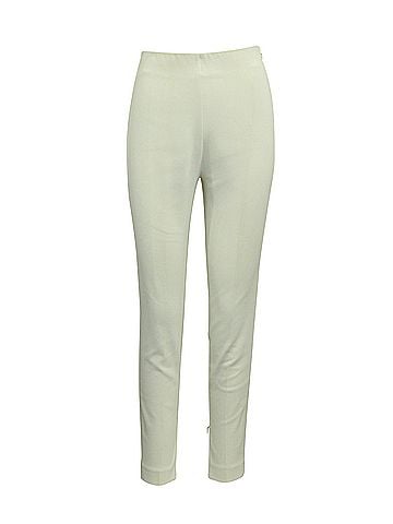 Giambattista Valli Giambattista Valli Straight Leg Pants in Ecru Cotton  (view 1)