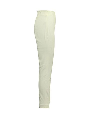 Giambattista Valli Giambattista Valli Straight Leg Pants in Ecru Cotton  (view 2)