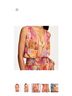 Ramy Brook Floral Orange Pink Swimsuit Cover Up Size S - photo 4