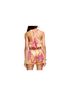 Ramy Brook Floral Orange Pink Swimsuit Cover Up Size S - photo 2