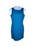 Talbots Solid Blue Cocktail Dress Size 12 - photo 1