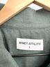 RIVET.UTILITY 100% Linen Green Jumpsuit Size L - photo 3