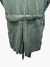 RIVET.UTILITY 100% Linen Green Jumpsuit Size L - photo 7