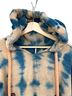 Free People 100% Cotton Tie-dye Blue Tan Jacket Size XS - photo 2
