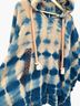 Free People 100% Cotton Tie-dye Blue Tan Jacket Size XS - photo 4