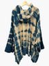 Free People 100% Cotton Tie-dye Blue Tan Jacket Size XS - photo 7