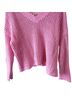 Madewell Solid Pink Open-Knit Sweater Size XL - photo 3