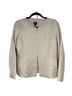 Eileen Fisher 100% Silk 100% Silk Solid Ivory Tan Jacket Size Small Petite - photo 1