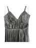 MARCHESA notte Silver Cocktail Dress Size 16 - photo 2
