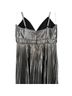 MARCHESA notte Silver Cocktail Dress Size 16 - photo 4