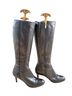 L.K. Bennett 100% Leather Black Boots Size EU 39 - photo 2