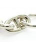 Hermès 100% Sterling Silver Silver Toned Hermes Chaine D'Ancre MM Silver 925 No Stone Charm Bracelet Silver One size - photo 4
