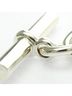 Hermès 100% Sterling Silver Silver Toned Hermes Chaine D'Ancre MM Silver 925 No Stone Charm Bracelet Silver One size - photo 8