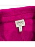 Armani Collezioni 100% Wool Solid Pink Coat Size 14 - photo 3