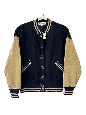 Free People Home Run Varsity Embroidered Bomber Jacket (view 1)