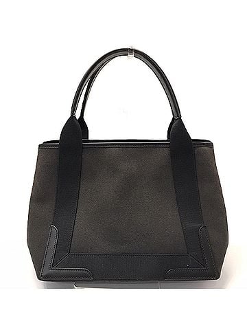 Balenciaga Balenciaga Cabas S Navy 339933 Cotton Canvas Tote Bag Handbag BALENCIAGA (view 2)
