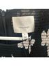 Cinq à Sept Floral Black White Cocktail Dress Size 6 - photo 3