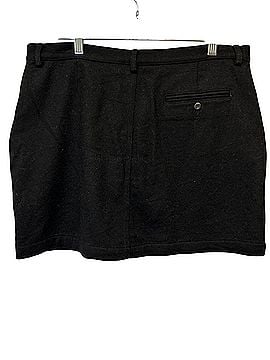 Ralph Lauren Sport Lined Mini Wool Skirt (view 2)