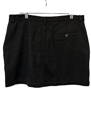 Ralph Lauren Sport Lined Mini Wool Skirt (view 2)