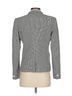 maxmara 100% Cotton 63% Acetate 37% Viscose Houndstooth Black White Blazer Size 8 - photo 2