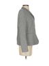 maxmara 100% Cotton 63% Acetate 37% Viscose Houndstooth Black White Blazer Size 8 - photo 4