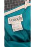Panoply 100% Poly Teal Cocktail Dress Size 12 - photo 3