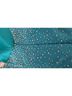 Panoply 100% Poly Teal Cocktail Dress Size 12 - photo 6