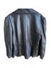 Classiques Entier Solid Black Leather Jacket Size XL - photo 2