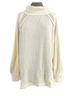 Free People Solid Ivory Pullover Sweater Size M - photo 1