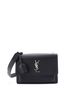 Saint Laurent 100% Leather Black Sunset Satchel Leather Medium One size - photo 1