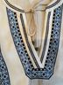 Veronica Beard White Blue Casual Dress Size 0 - photo 6