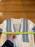 Veronica Beard White Blue Casual Dress Size 0 - photo 5