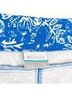 Columbia Floral Blue White Athletic Shorts Size XL - photo 3